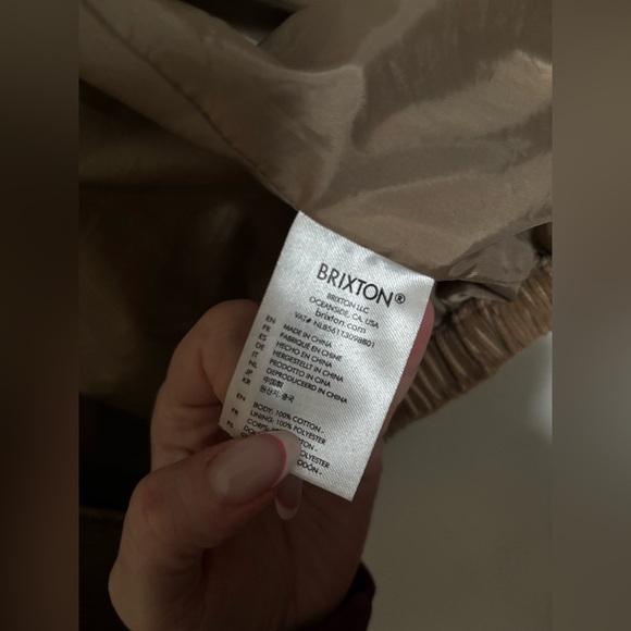 BRIXTON Utopia Corduroy Jacket - Picture 11 of 11